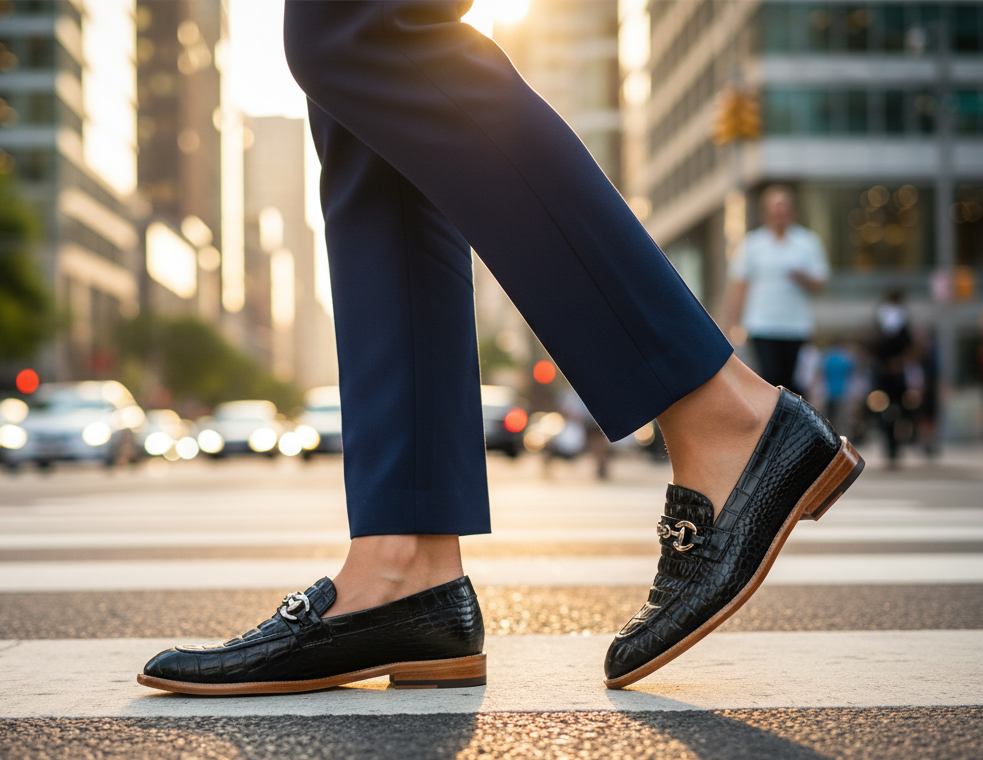 Zapato 1001 Dama Coco Negro Suela Canto Natural