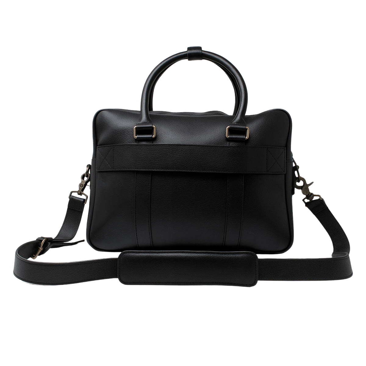 Portafolio Piel Res Premium Negro