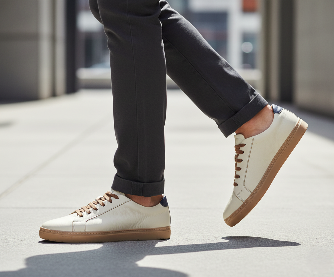 Tenis 027 Caballero Res Grabada Flotter Hueso Hunting Azul Suela TR