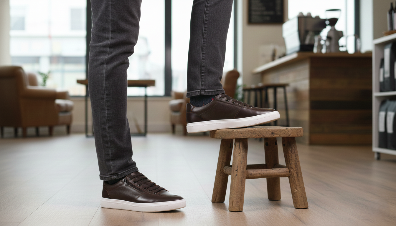 Tenis 07 Caballero Mestizo Liso Choco/Manchester Suela TR