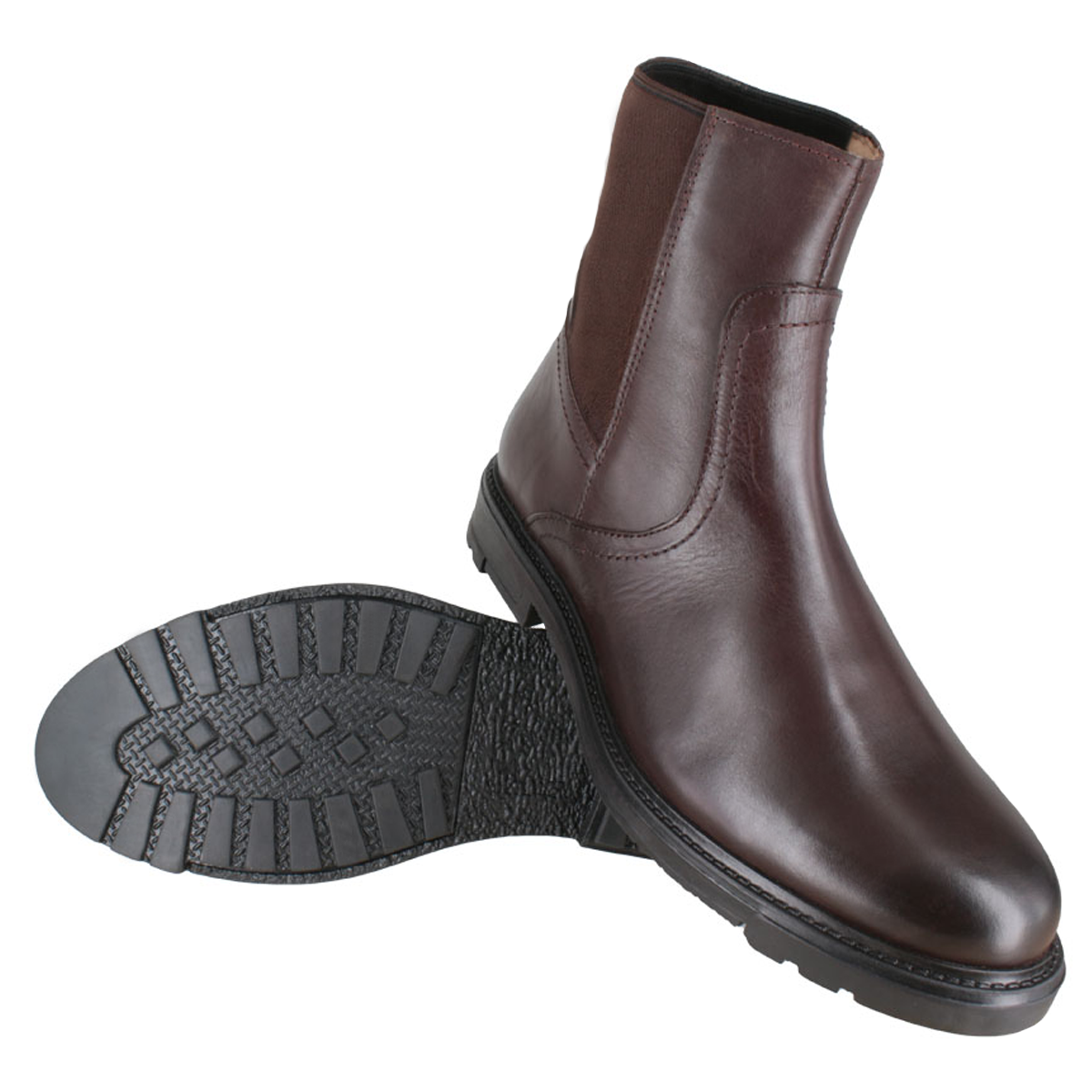 Bota 8011 Caballero Becerro Café Bordeux Suela TR