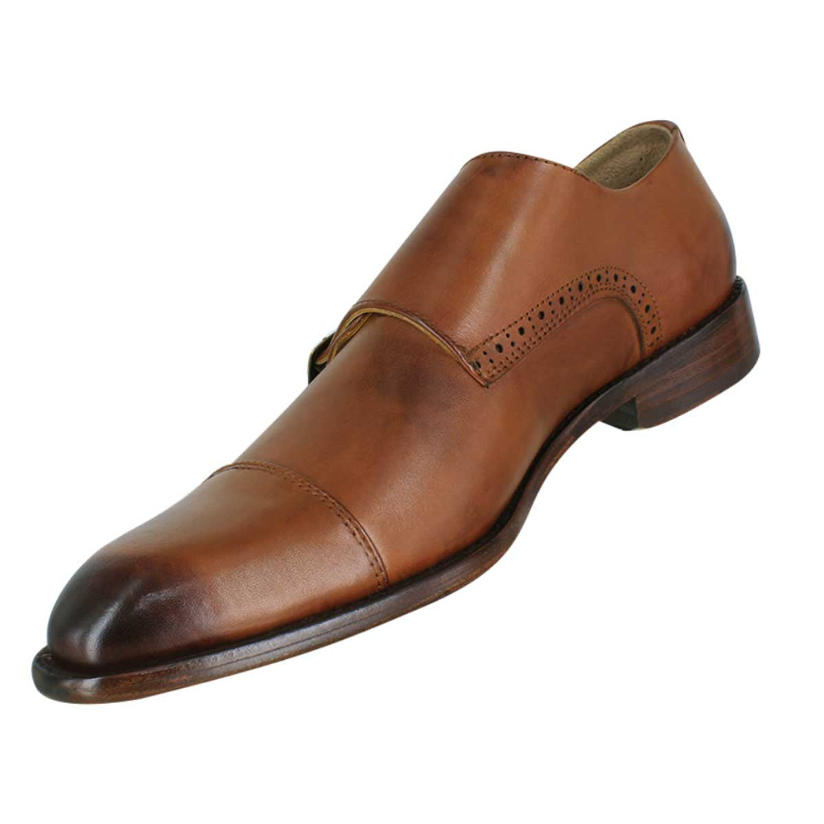 Zapato caballero, Zapatos suela cuero, Monk, Herraje, Zapato piel, Mocasín, Mocasines, Becerro, Cómodo, Elegante, Hombre, Double Monkstrap, Zapato vestir, Acabado a mano, Forro res