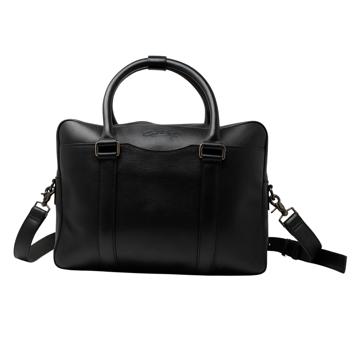 Portafolio Piel Res Premium Negro
