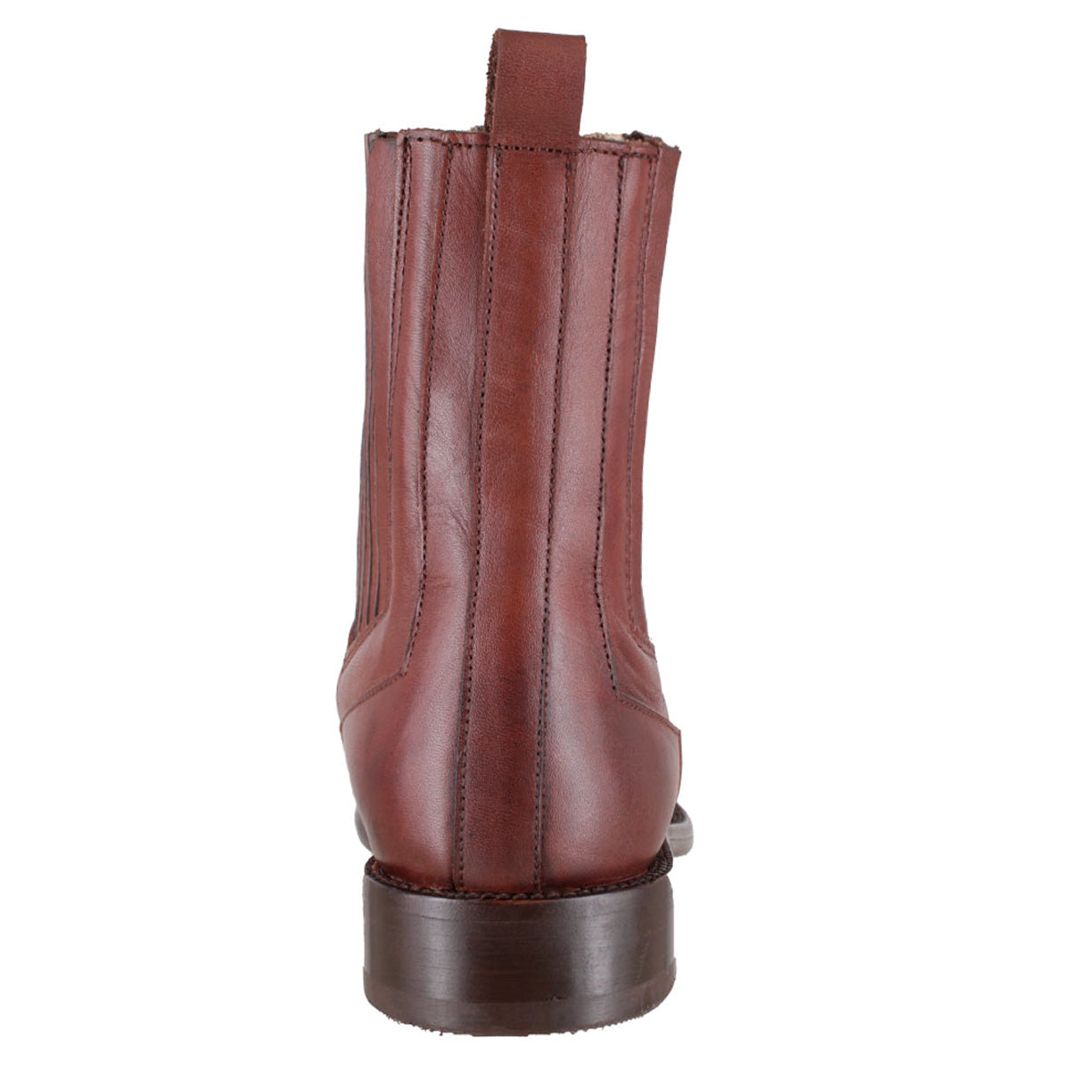 Bota 1025 Dama Becerro Café Capuchino Suela Cuero