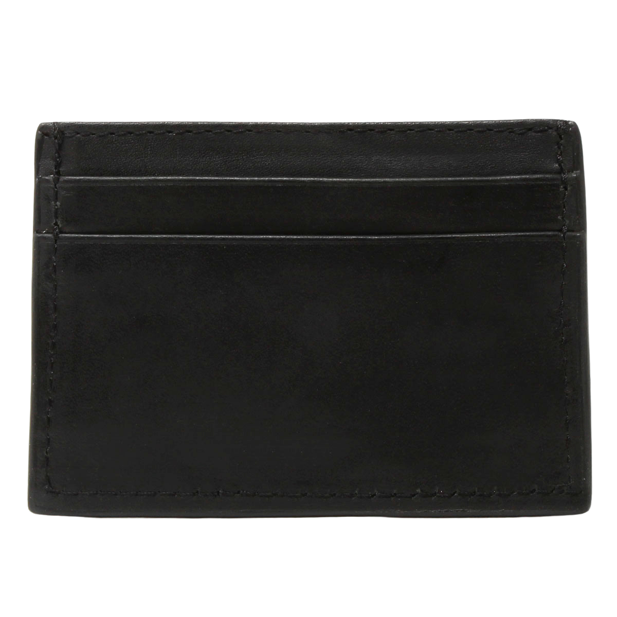 Tarjetero Piel Res Premium 03 Negro Artesanal