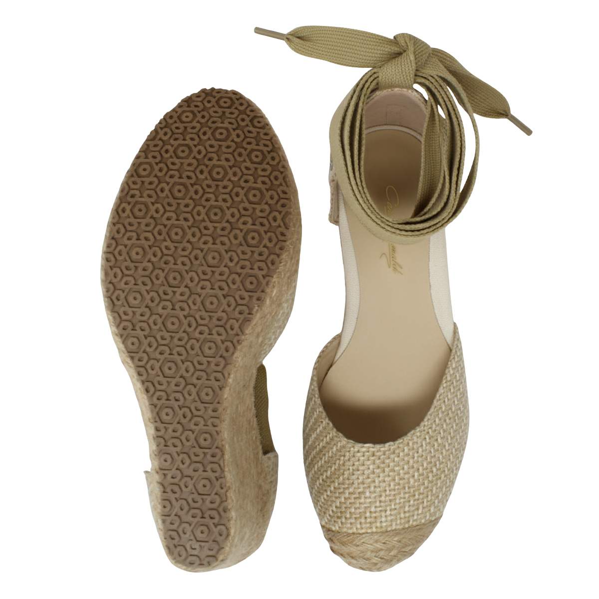 Alpargata 201 Dama Yute Beige Suela Sintetica Antiderrapante
