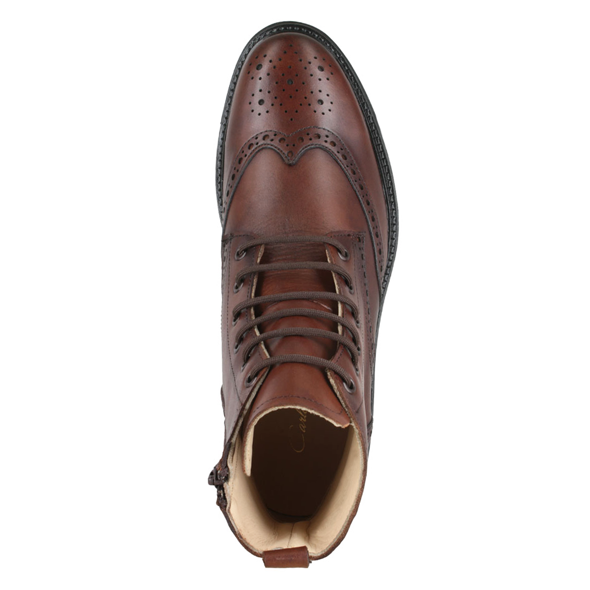 Bota 8012 Caballero Becerro Cognac Suela TR