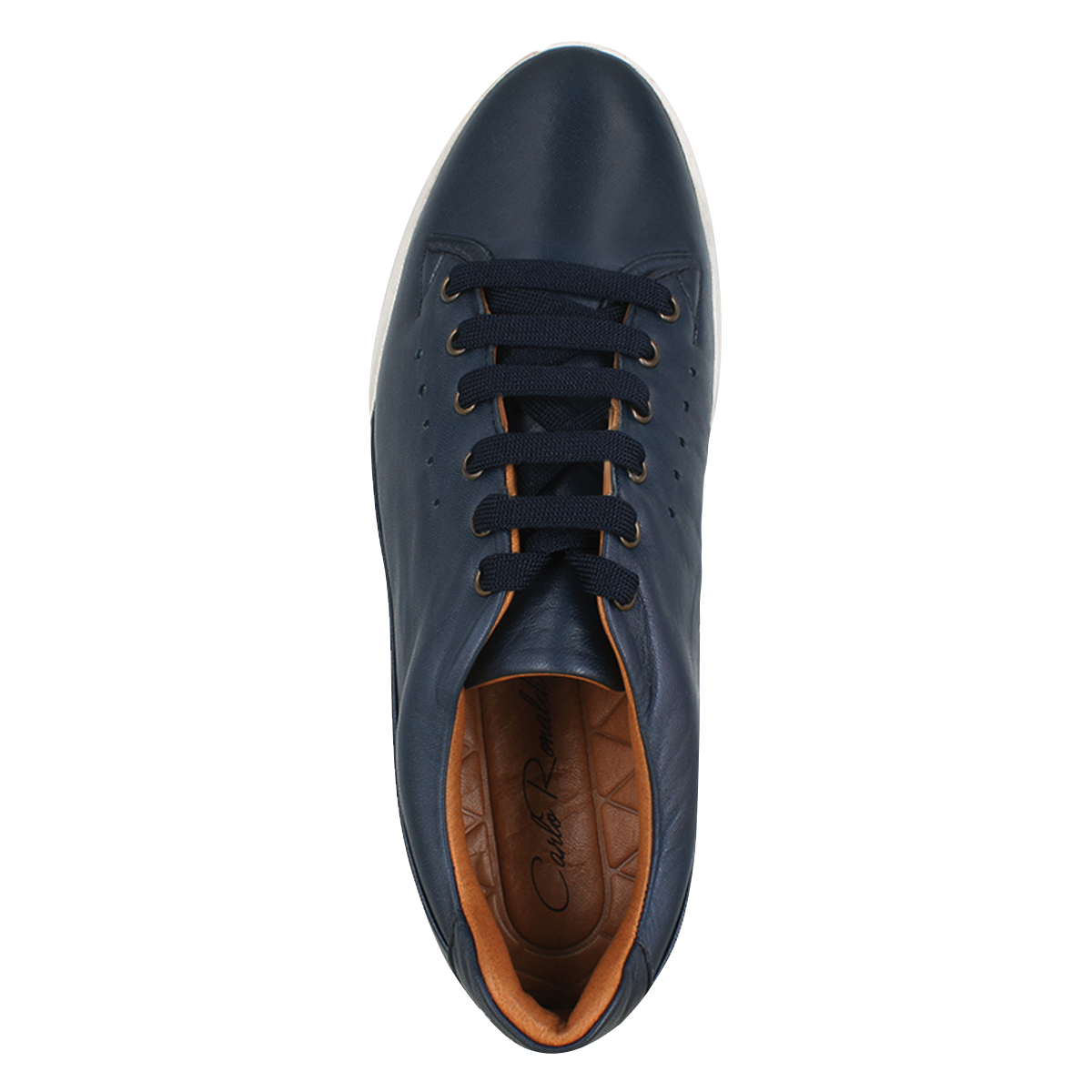 Tenis 08 Caballero Mestizo Liso Azul Marino Suela TR