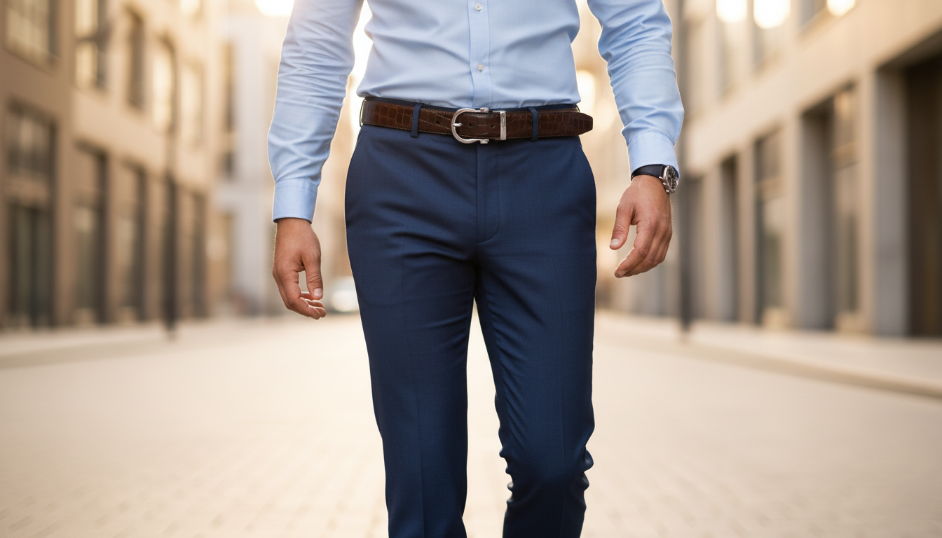 Cinturón 09 Caballero Res Grabada Caimán Café