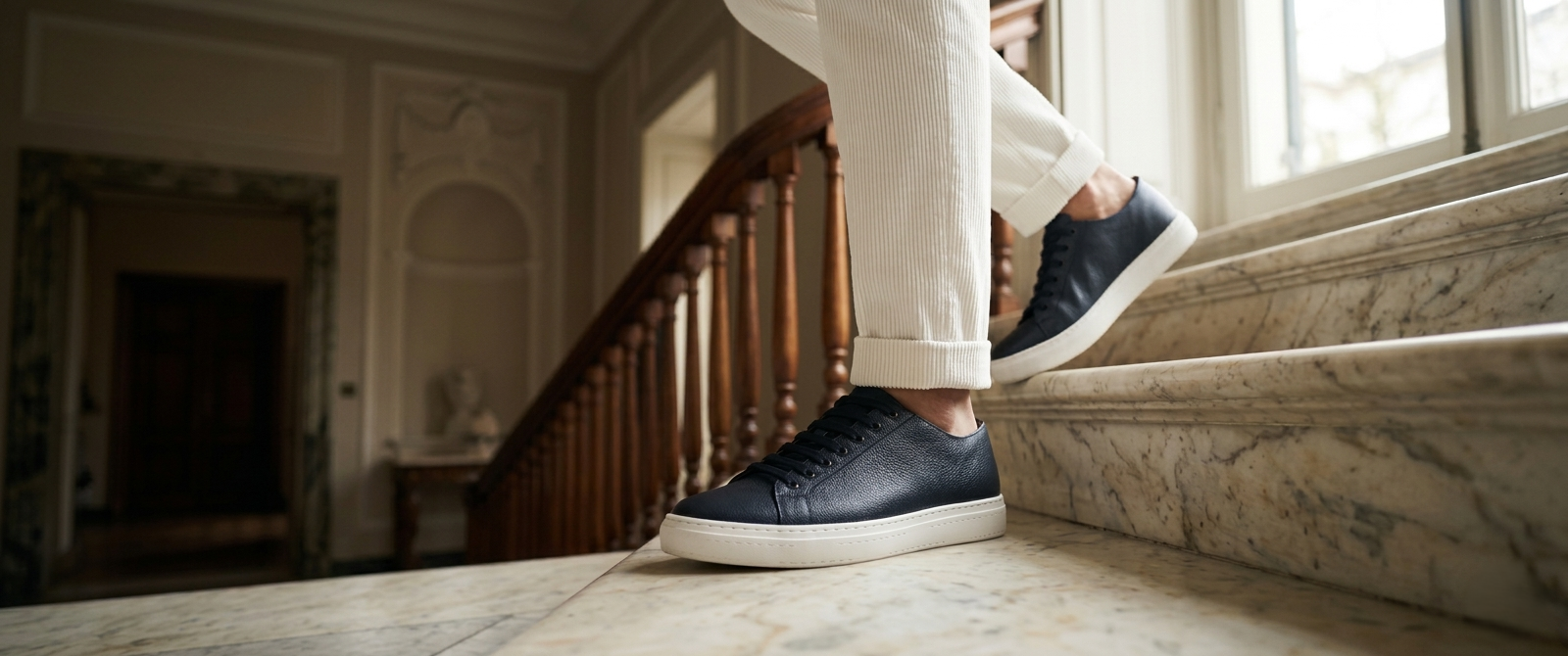 Tenis 018 Caballero Manta Azul Marino Suela TR