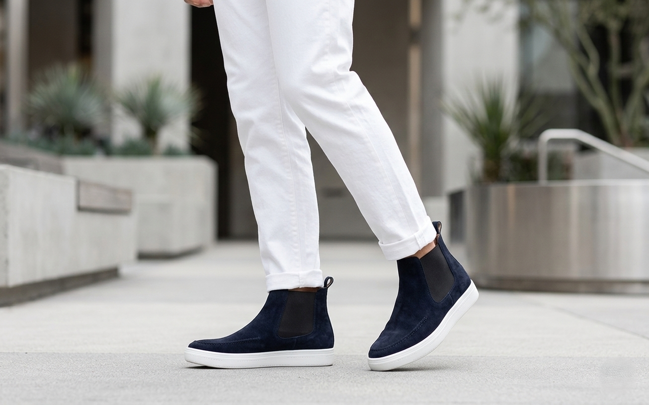 Bota 8006 Caballero Hunting Azul Marino Suela TR