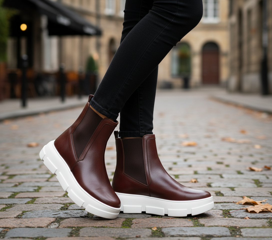 Bota 08 Dama Becerro Cognac Suela TR