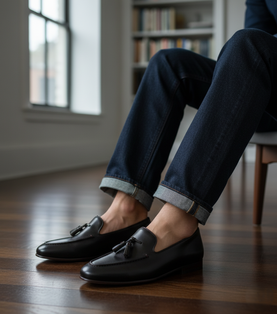 Zapato 012 Caballero Becerro Café Bordeux Suela Cuero