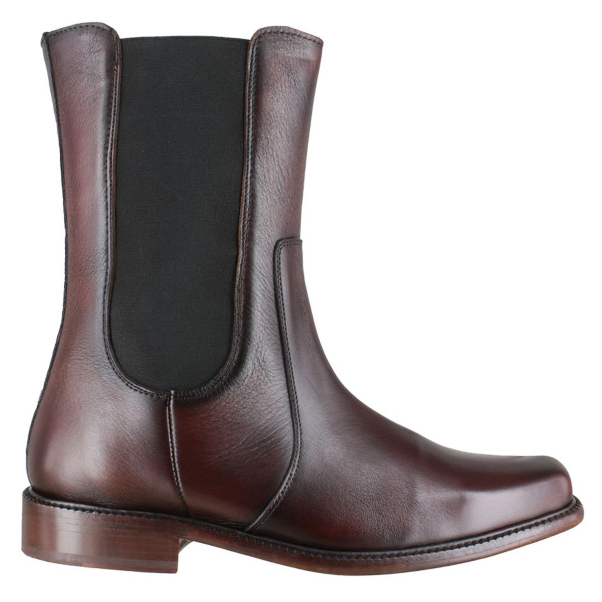 Bota 1609 Caballero Becerro Cognac Suela Cuero