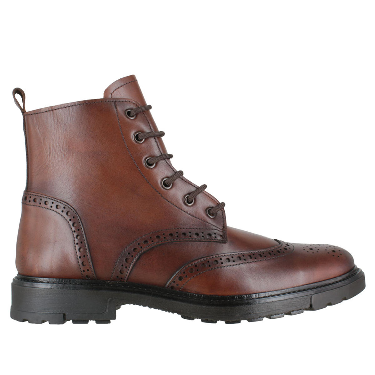 Bota 8012 Caballero Becerro Cognac Suela TR