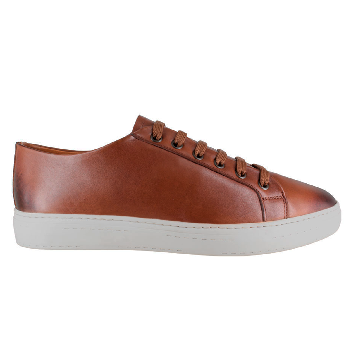 Tenis 018 Caballero Becerro Café Brown Suela TR