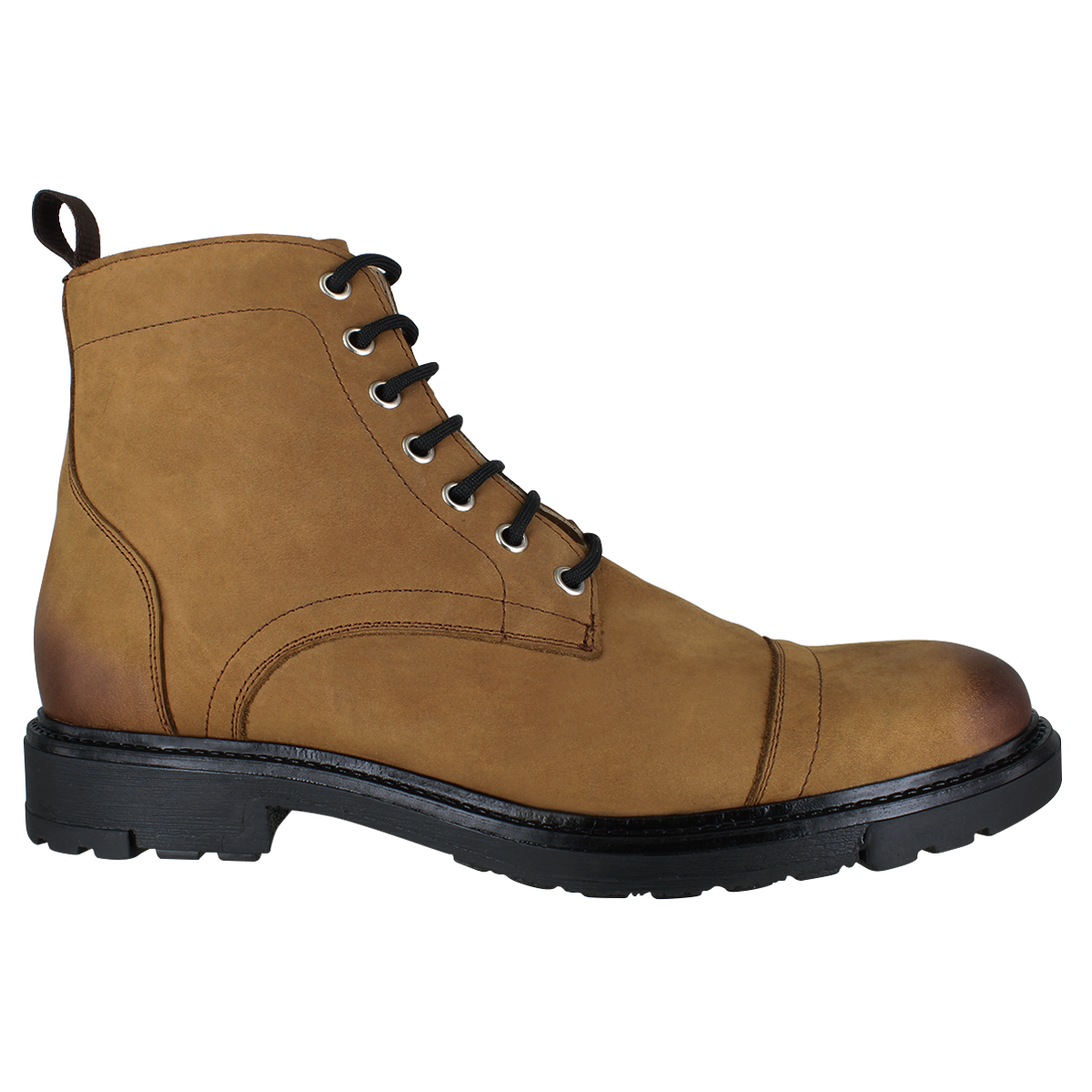 Botas caballero, Botas suela TR, Bota Urbana, Bota con agujeta, Bota piel, Crazy, Suave, Cómoda, Elegante, Casual, Hombre, Acabado a mano, Forro res, Bota