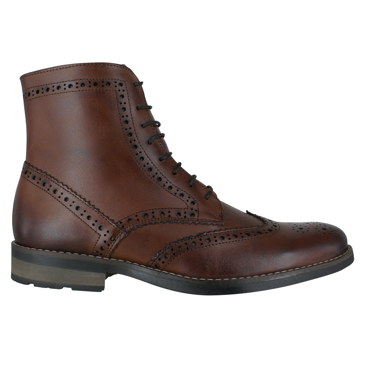 Botas caballero, Botas suela TR, Punta de Ala, Bota con agujeta, Bota piel, Becerro, Suave, Cómoda, Elegante, Urbana, Casual, Hombre, Acabado a mano, Forro res, Bostoniano, Bota