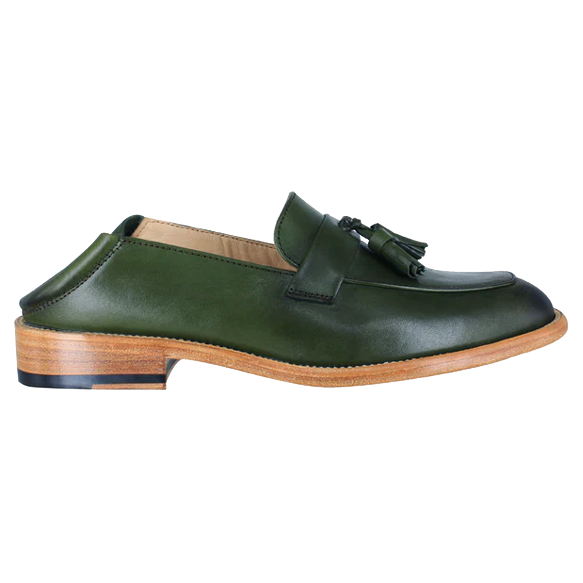 Zapato dama, Zapatos suela canto natural, Mocasín, Mocasines, Borlas, Zapato piel, Becerro, Cómodo, Elegante, Dama, Mujer, Mocasín clásico, Zapato vestir, Acabado a mano, Forro res