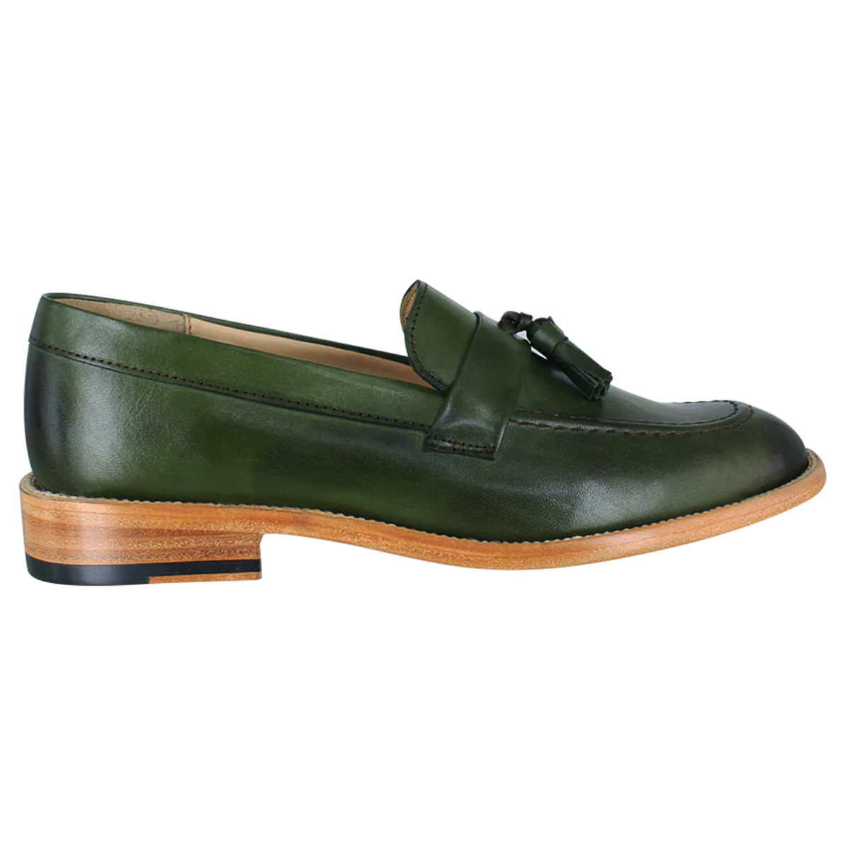 Zapato dama, Zapatos suela canto natural, Mocasín, Mocasines, Borlas, Zapato piel, Becerro, Cómodo, Elegante, Dama, Mujer, Mocasín clásico, Zapato vestir, Acabado a mano, Forro res