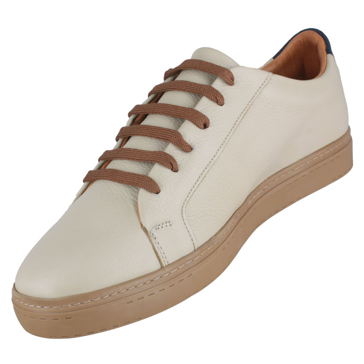 Tenis 027 Caballero Res Grabada Flotter Hueso Hunting Azul Suela TR