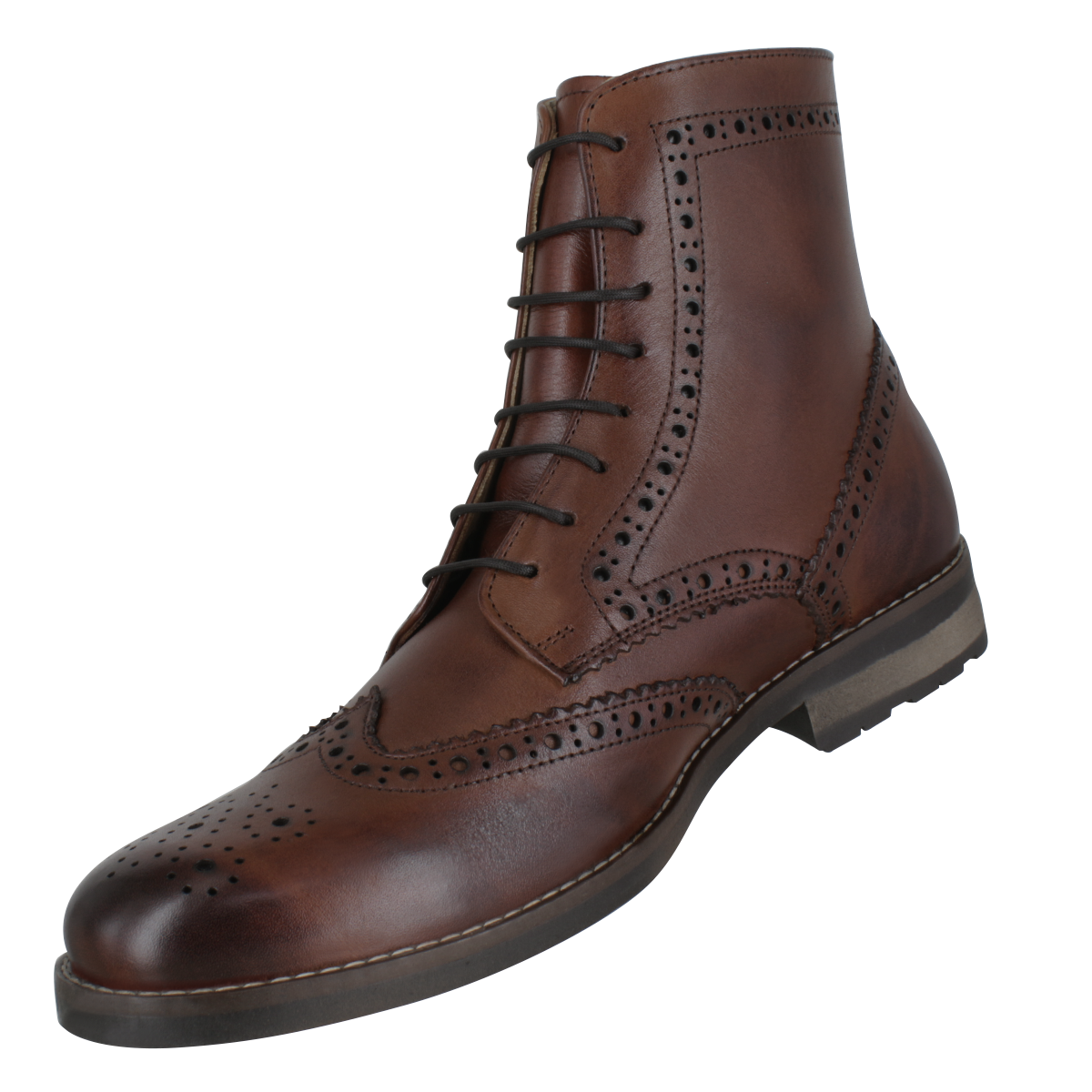 Botas caballero, Botas suela TR, Punta de Ala, Bota con agujeta, Bota piel, Becerro, Suave, Cómoda, Elegante, Urbana, Casual, Hombre, Acabado a mano, Forro res, Bostoniano, Bota