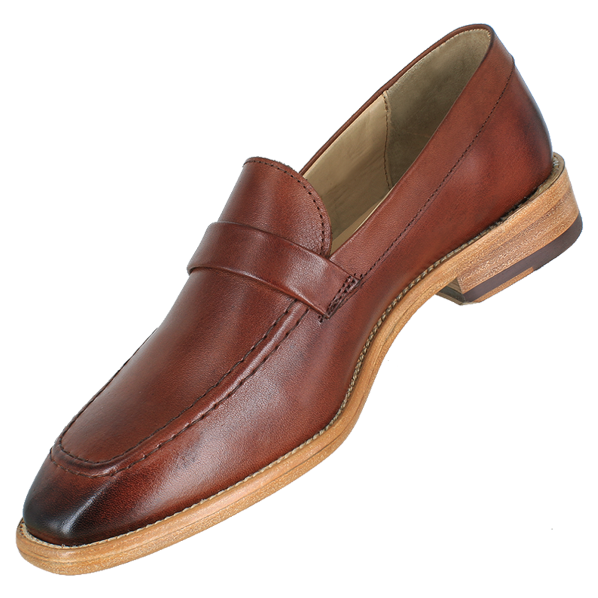 Zapato dama, Zapatos suela canto natural, Mocasín, Mocasines, Antifaz, Zapato piel, Becerro, Cómodo, Elegante, Dama, Mujer, Mocasín clásico, Zapato vestir, Acabado a mano, Forro res