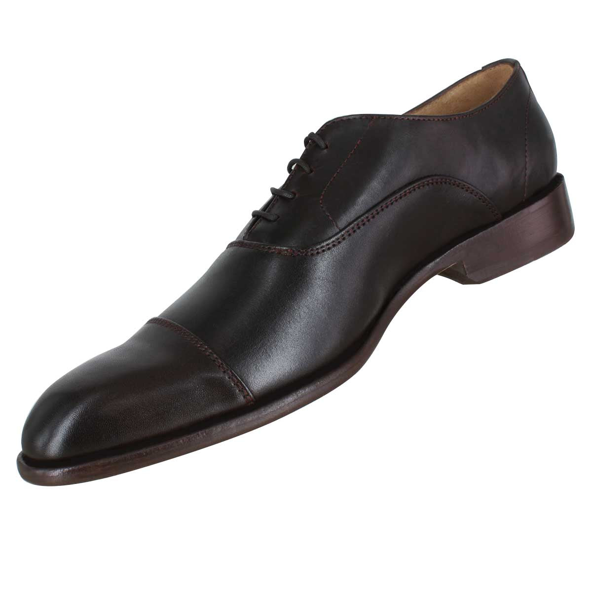 Zapato caballero, Zapatos suela cuero, Oxford, Zapato Agujeta, Zapato piel, Becerro, Cómodo, Elegante, Hombre, Oxford clásico, Zapato cap toe, Zapato vestir, Acabado a mano, Forro res