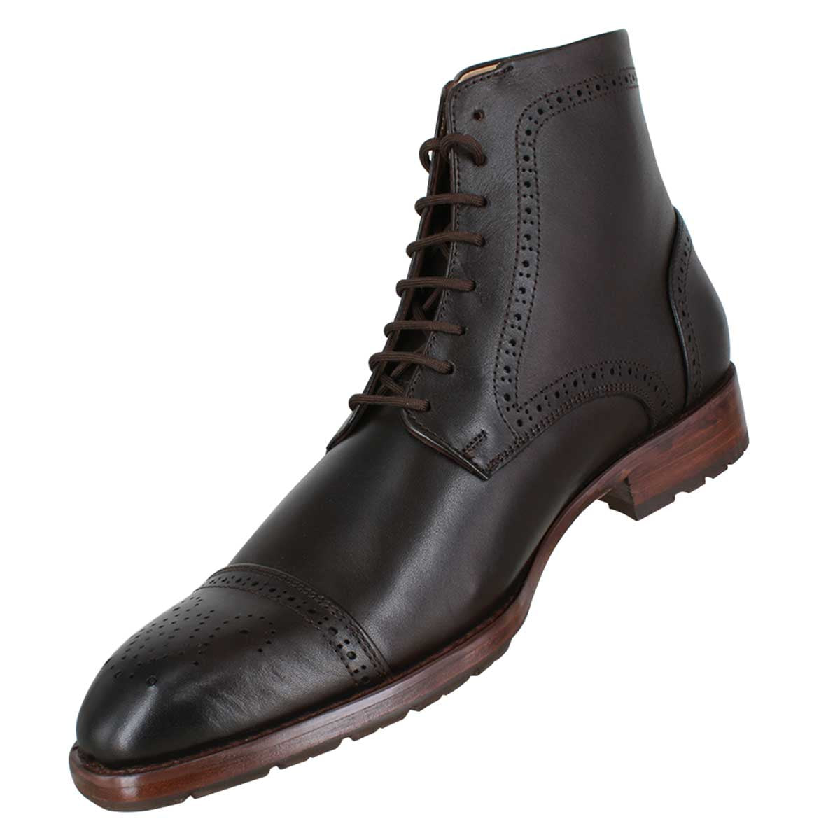 Botas caballero, Botas suela cuero, Suela media vida, Bota vestir, Bota con agujeta, Bota piel, Becerro, Suave, Cómoda, Elegante, Urbana, Hombre, Acabado a mano, Forro res, Bota