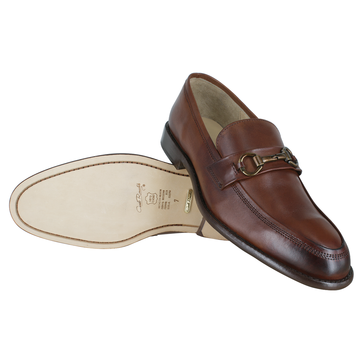 Zapato caballero, Zapatos suela cuero, Mocasín, Mocasines, Hebilla, Zapato piel, Becerro, Cómodo, Elegante, Hombre, Mocasín clásico, Acabado a mano, Forro res