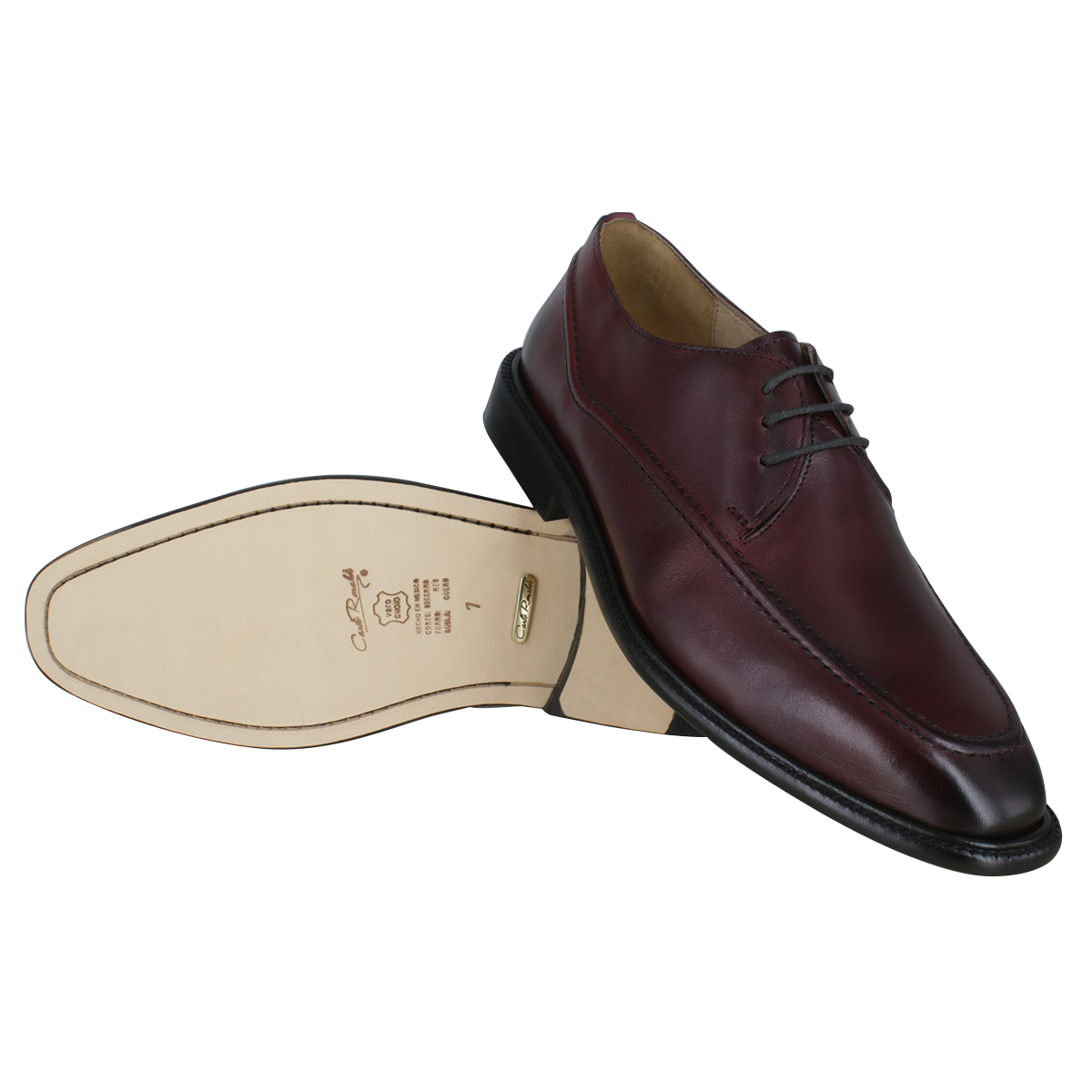 Zapato caballero, Zapatos suela cuero, Derby, Zapato Agujeta, Zapato piel, Becerro, Cómodo, Elegante, Hombre, Zapato vestir, Acabado a mano, Forro res