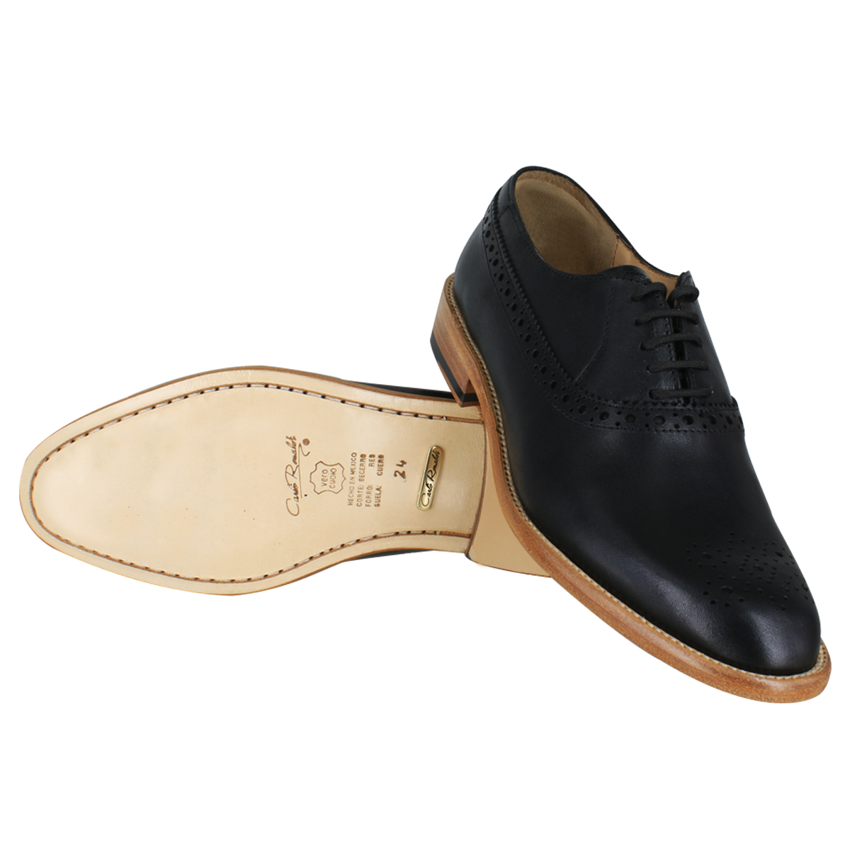 Zapato dama, Zapatos suela canto natural, Oxford, Zapato Agujeta, Zapato piel, Becerro, Cómodo, Elegante, Dama, Mujer, Oxford clásico, Zapato vestir, Acabado a mano, Forro res