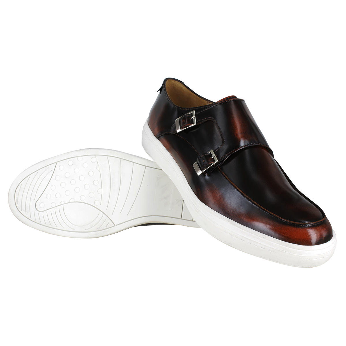 Zapato caballero, Zapatos suela tr, Monk, Herraje, Zapato piel, Mocasín, Mocasines, camaleón, Cómodo, Elegante, Hombre, Zapato Monkstrap, Double Monkstrap, Zapato vestir, Acabado a mano, Forro res