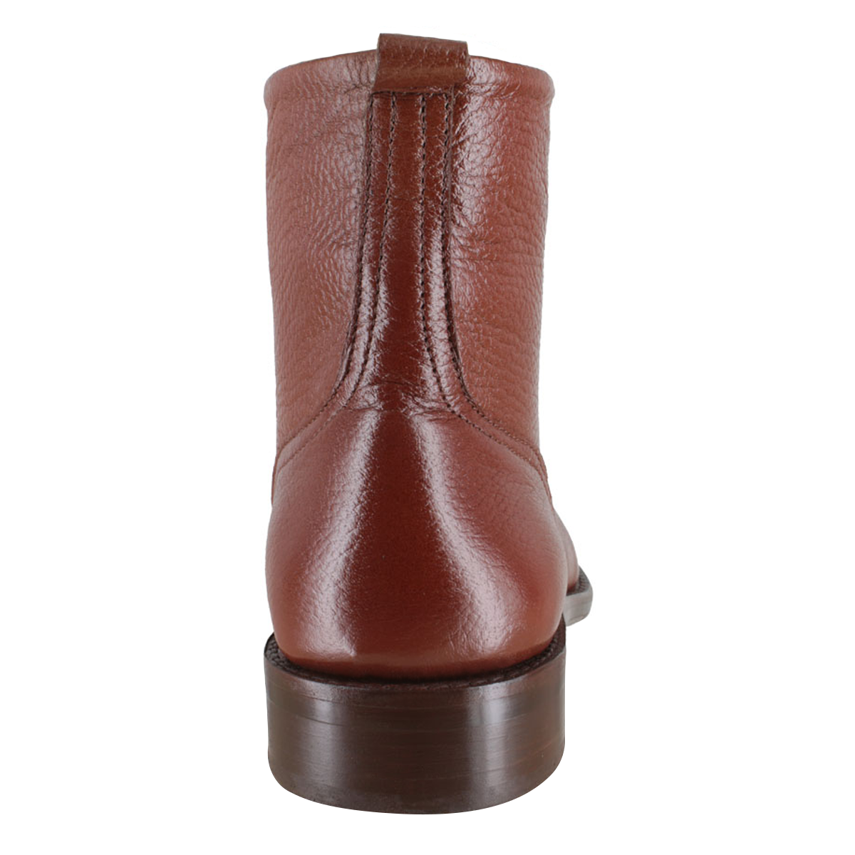 Bota 1119 Caballero Mestizo Grabado Café Capuchino Suela Cuero Injerto