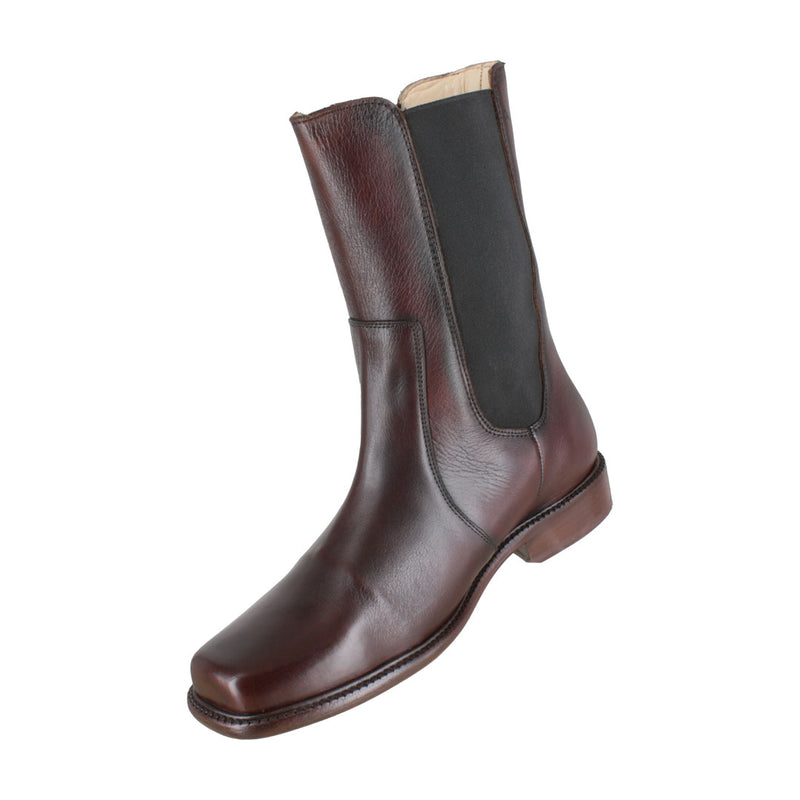 Bota 1609 Caballero Becerro Cognac Suela Cuero