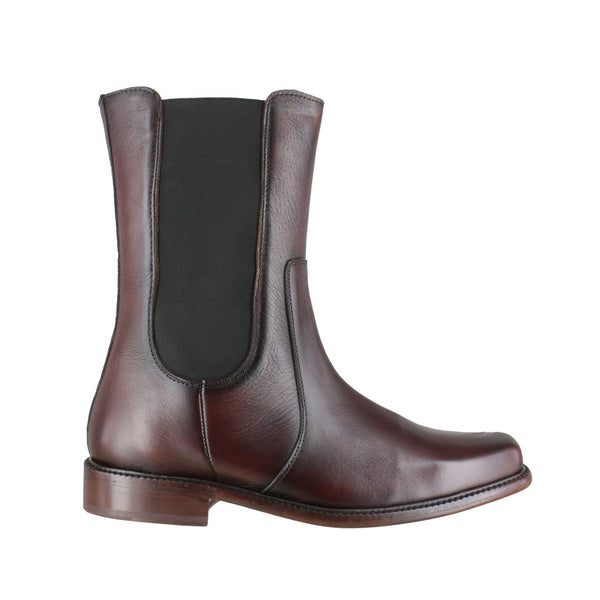 Bota 1609 Caballero Becerro Cognac Suela Cuero