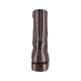 Bota 1613 Caballero Becerro Grabado Cognac Becerro Cognac Suela Cuero