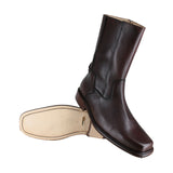 Bota 1613 Caballero Becerro Grabado Cognac Becerro Cognac Suela Cuero