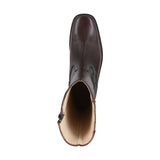 Bota 1613 Caballero Becerro Grabado Cognac Becerro Cognac Suela Cuero