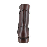 Bota 1614 Caballero Becerro Grabado Cognac Suela Cuero