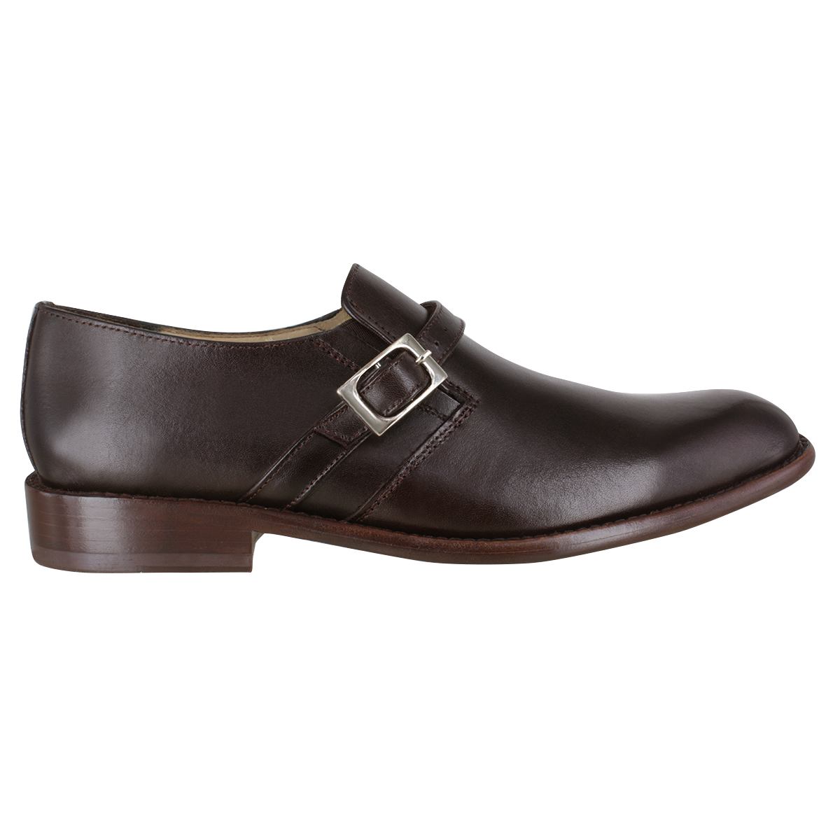 Zapato caballero, Zapatos suela cuero, Monk, Plain Toe, Herraje, Zapato piel, Mocasín, Mocasines, Becerro, Cómodo, Elegante, Hombre, Zapato Monkstrap, Single Monkstrap, Zapato vestir, Acabado a mano, Forro res