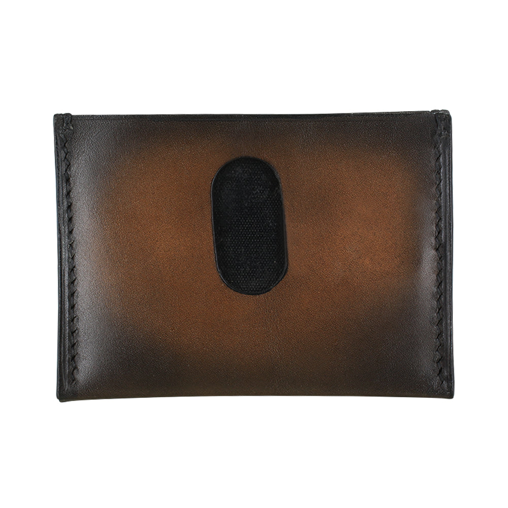 Tarjetero, Tarjetero de piel, Piel de Res, Artesanal, Hecho a mano, Simple, Elegante, Cómodo, Práctico, Tarjetas, Estuche para tarjetas, Estuche, Hombre, Porta tarjetas