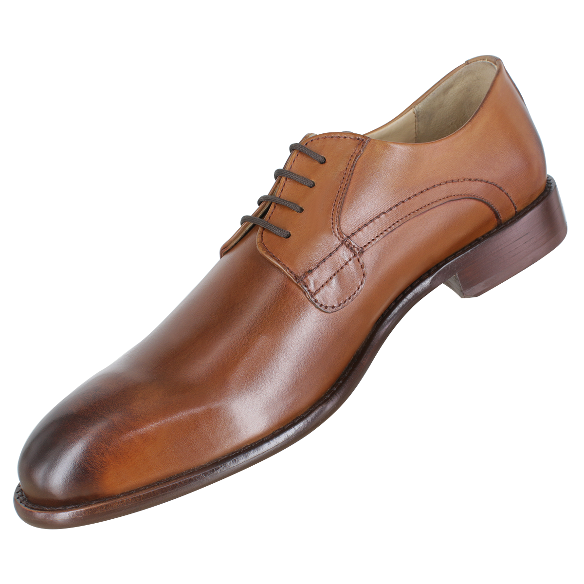 Zapato caballero, Zapatos suela cuero, Derby, Zapato Agujeta, Zapato piel, Becerro, Cómodo, Elegante, Hombre, Zapato vestir, Acabado a mano, Forro res