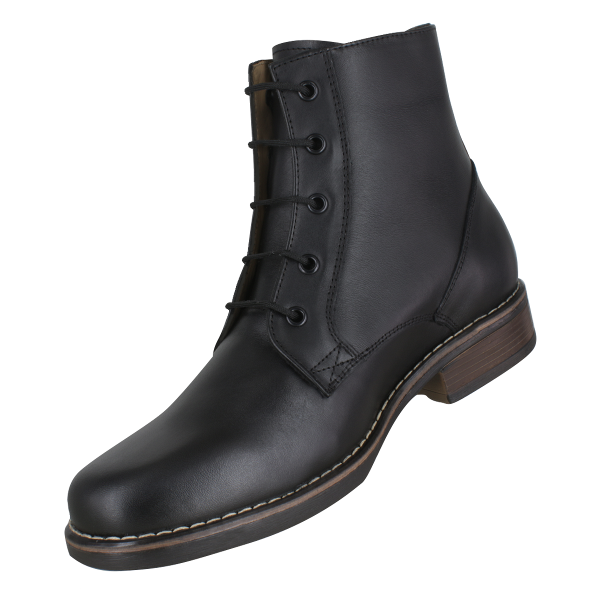 Botas caballero, Botas suela Poliuretano, Bota Urbana, Bota con agujeta, Bota piel, Ternera, Suave, Cómoda, Elegante, Casual, Hombre, Acabado a mano, Forro res, Bota