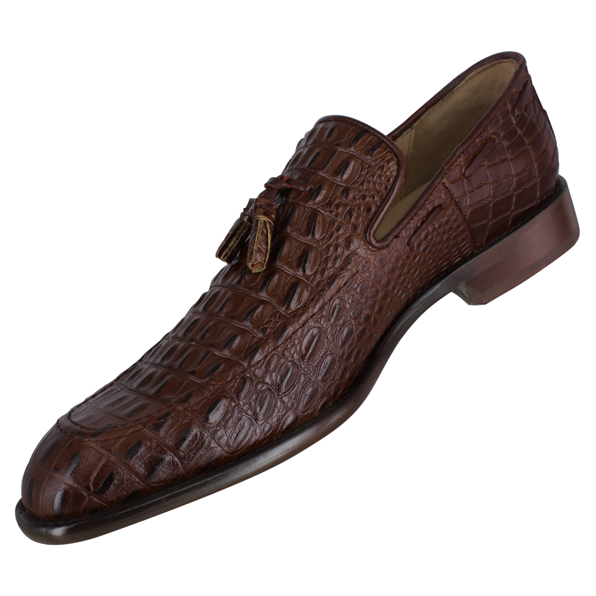 Zapato caballero, Zapatos suela cuero, Mocasín, Mocasines, Zapato piel, Res grabada, Cómodo, Elegante, Hombre, Mocasín clásico, Borlas, Acabado a mano, Forro res, tallas extragrandes