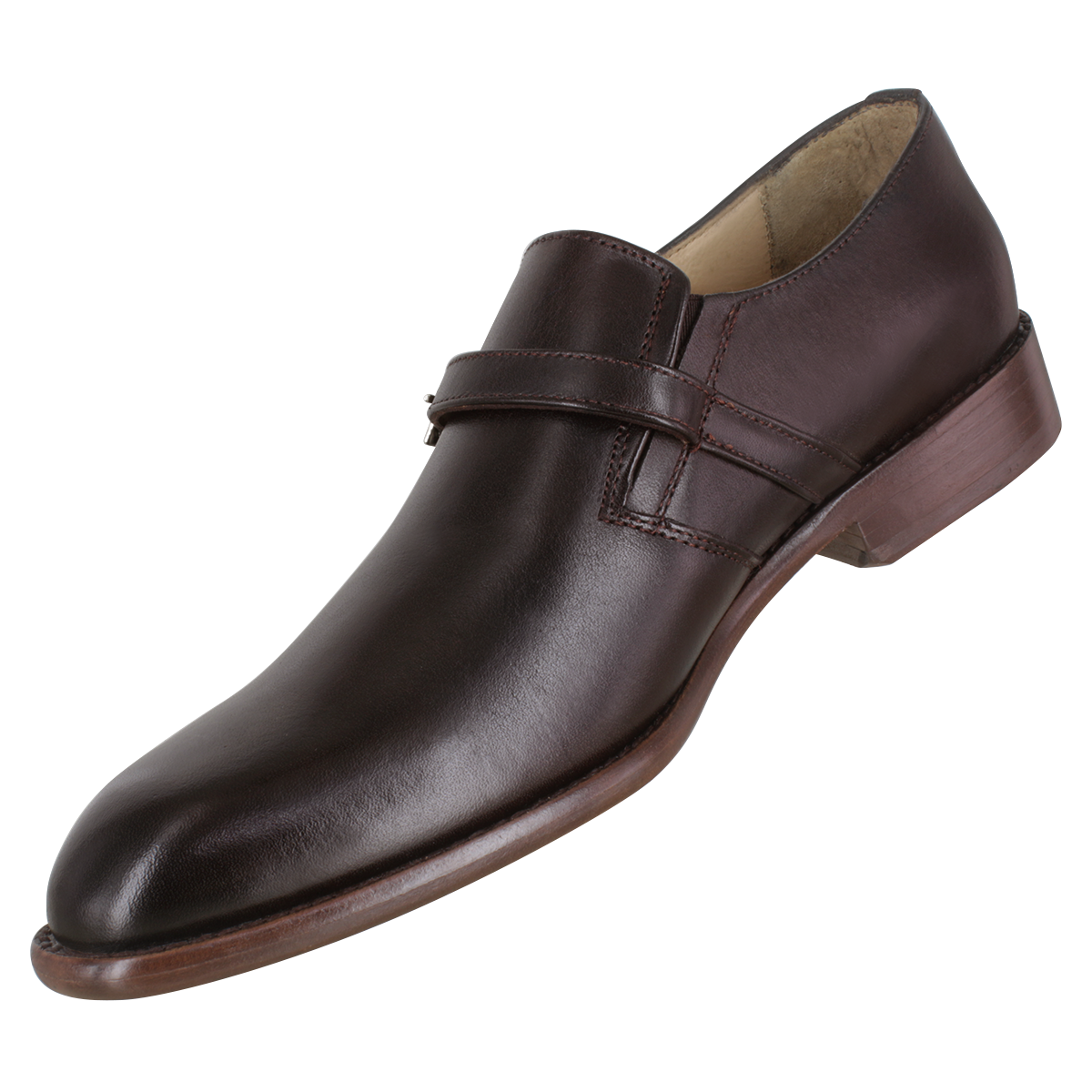 Zapato caballero, Zapatos suela cuero, Monk, Plain Toe, Herraje, Zapato piel, Mocasín, Mocasines, Becerro, Cómodo, Elegante, Hombre, Zapato Monkstrap, Single Monkstrap, Zapato vestir, Acabado a mano, Forro res, tallas extragrandes