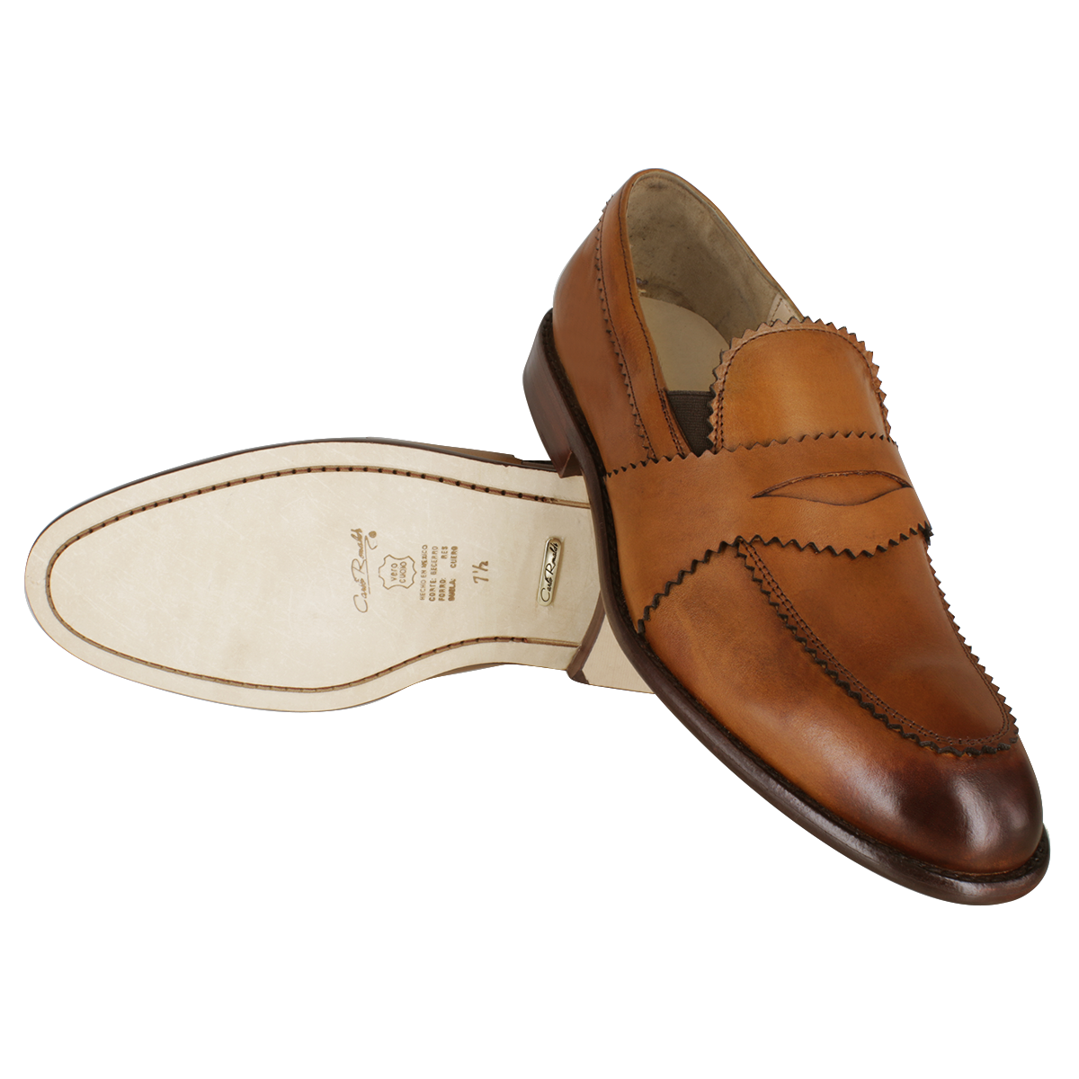 Zapato caballero, Zapatos suela cuero, Mocasín, Mocasines, Zapato piel, Becerro, Cómodo, Elegante, Hombre, Mocasín clásico,  Acabado a mano, Forro res