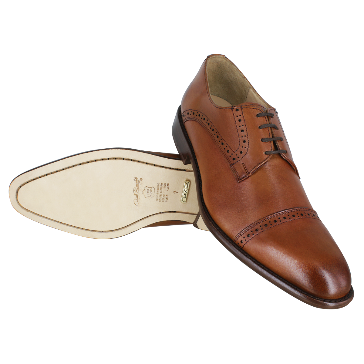 Zapato caballero, Zapatos suela cuero, Derby, Zapato Agujeta, Zapato piel, Becerro, Cómodo, Elegante, Hombre, Zapato vestir, Acabado a mano, Forro res