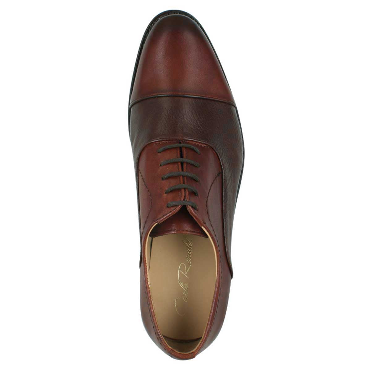 Zapato caballero, Zapatos suela cuero, Oxford, Zapato Agujeta, Zapato piel, Becerro, Cómodo, Elegante, Hombre, Oxford clásico, Zapato cap toe, Zapato vestir, Acabado a mano, Forro res