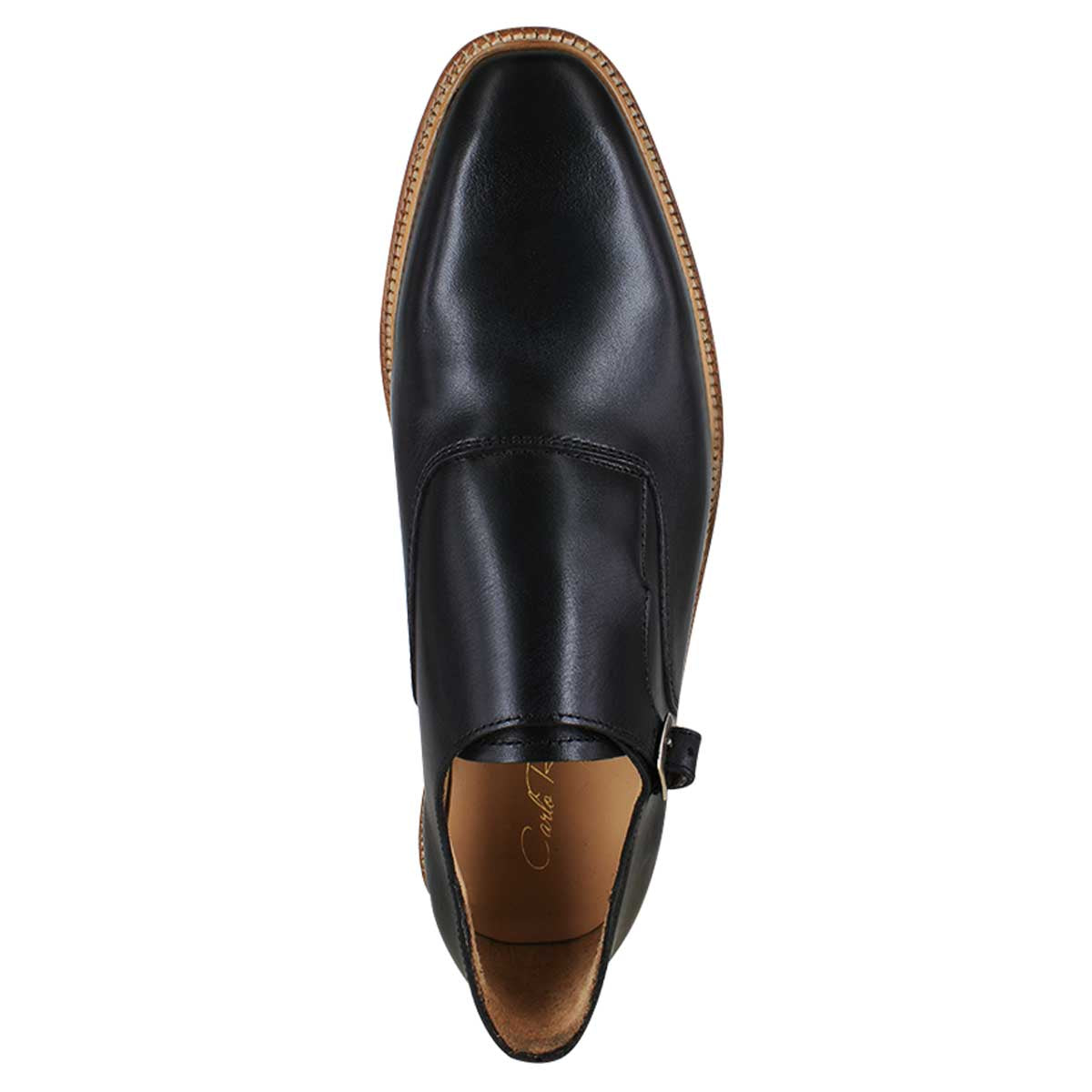 Zapato caballero, Zapatos suela canto natural, Monk, Herraje, Zapato piel, Mocasín, Mocasines, Becerro, Cómodo, Elegante, Hombre, Zapato Monkstrap, Single Monkstrap, Zapato vestir, Acabado a mano, Forro res